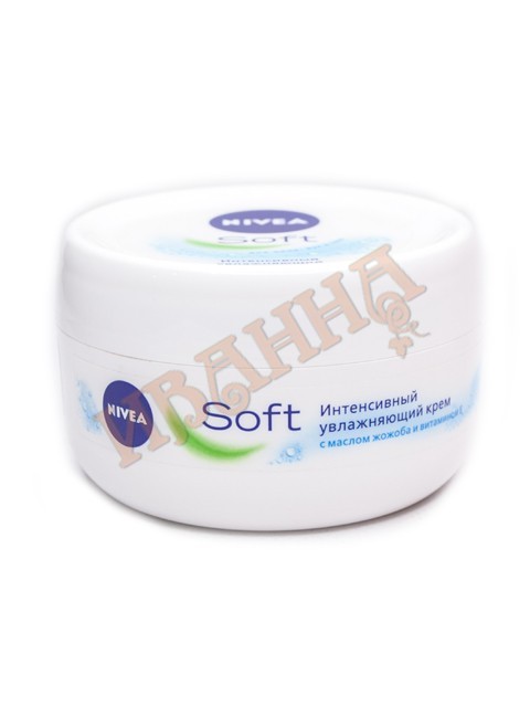 Крем Интенсивный увлажняющий Soft 100мл/24 (NIVEA Soft)
