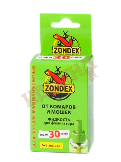 Жидкость для фумигатора от летающ насекомых 30 ночей 30мл/24 (Zondex)