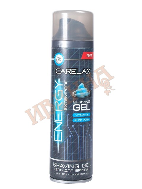 Гель д/бритья Extempore 200мл/24 (Carelax Energy)