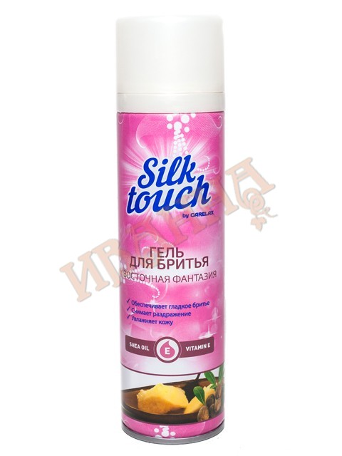 Гель для бритья женский Silk Touch Восточная фантазия с маслом Ши  200мл/24 (Carelax)