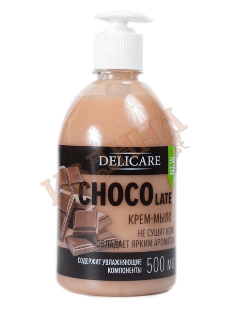 Мыло жидкое Молочный шоколад 500мл/12  (Delicare)